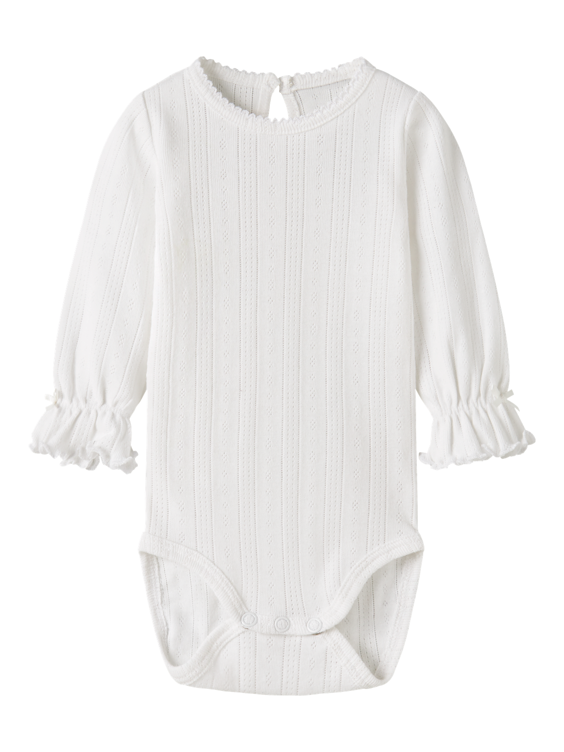 HAPPY Body - Bright White i Bright White, framifrån – Name it, 13261558