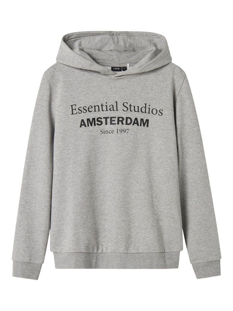 Snygg grå hoodie Amsterdam, klassisk modell till kille ungdomskläder från Lmtd. Ekologiska barnkläder till pojke.
NLMNESS LS BRU SWEAT W. HOOD NOOS
13246931