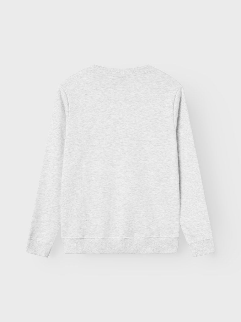 Ljus grå sweatshirt tröja i unisex modell till kille och tjej. Långärmad sweat tröja från LMTD.
NLNNIZU LS BRU O-NECK SWEAT NOOS
13234687