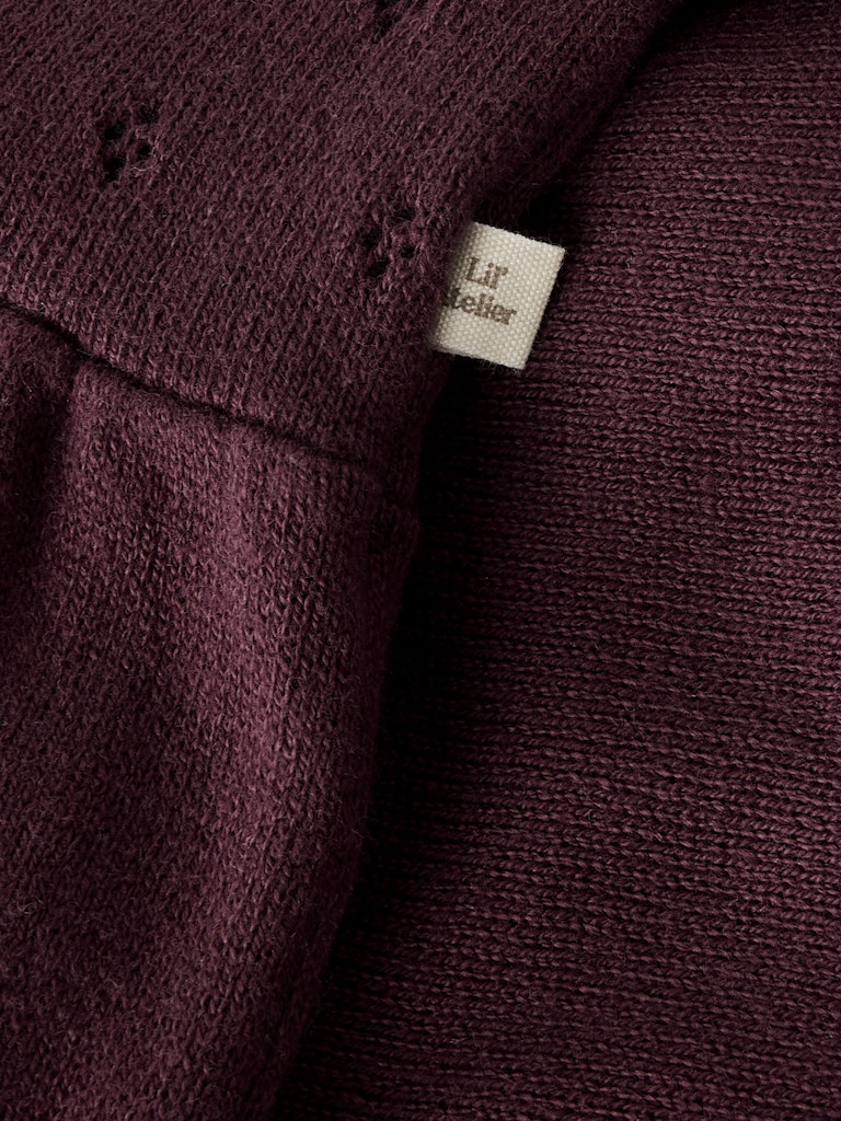 Stickad Baby Klänning