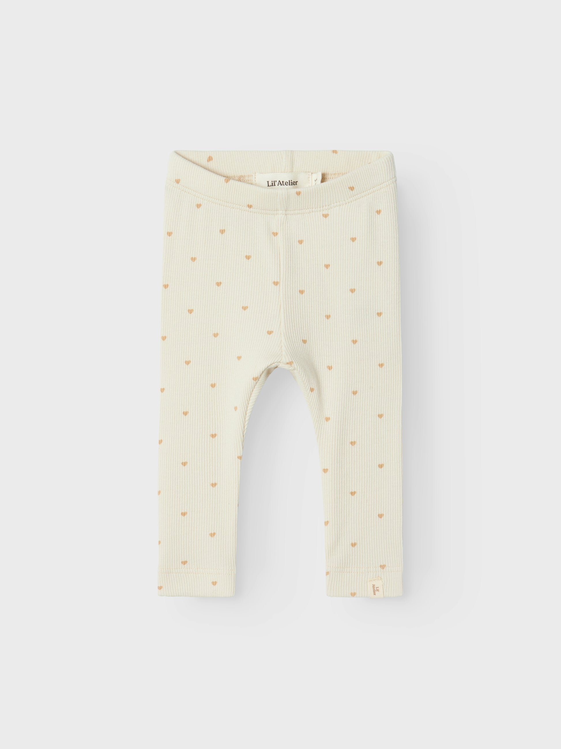 Ribbade leggings till liten flicka. Baby byxa, bebis tajts till liten tjej. Sätt ihop den perfekta outfiten för ditt barn med kvalitativa vardagsstilar och skapa en bekväm och trendig look. Jersey är ett lätt och stretchigt tyg med en mjuk yta och insida för en bekväm känsla och rörelsefrihet.

Produkttyp: Leggings
Extra detaljer: Resår i midjan, etikett
Utskrift: Utskrift upprepas över hela ytan av produkten
Passform: Slim Fit

Huvudmaterialet i denna produkt innehåller minst 50 % ekologisk bomull.