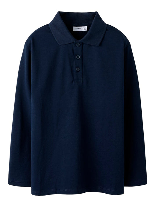 Marin blå långärmad pike tröja till pojke. Barn och ungdomskläder till kille från Name it. Snygg klassisk Pikétröja i ekologisk bomull.
NKMKALLY LS NREG POLO
13251721
