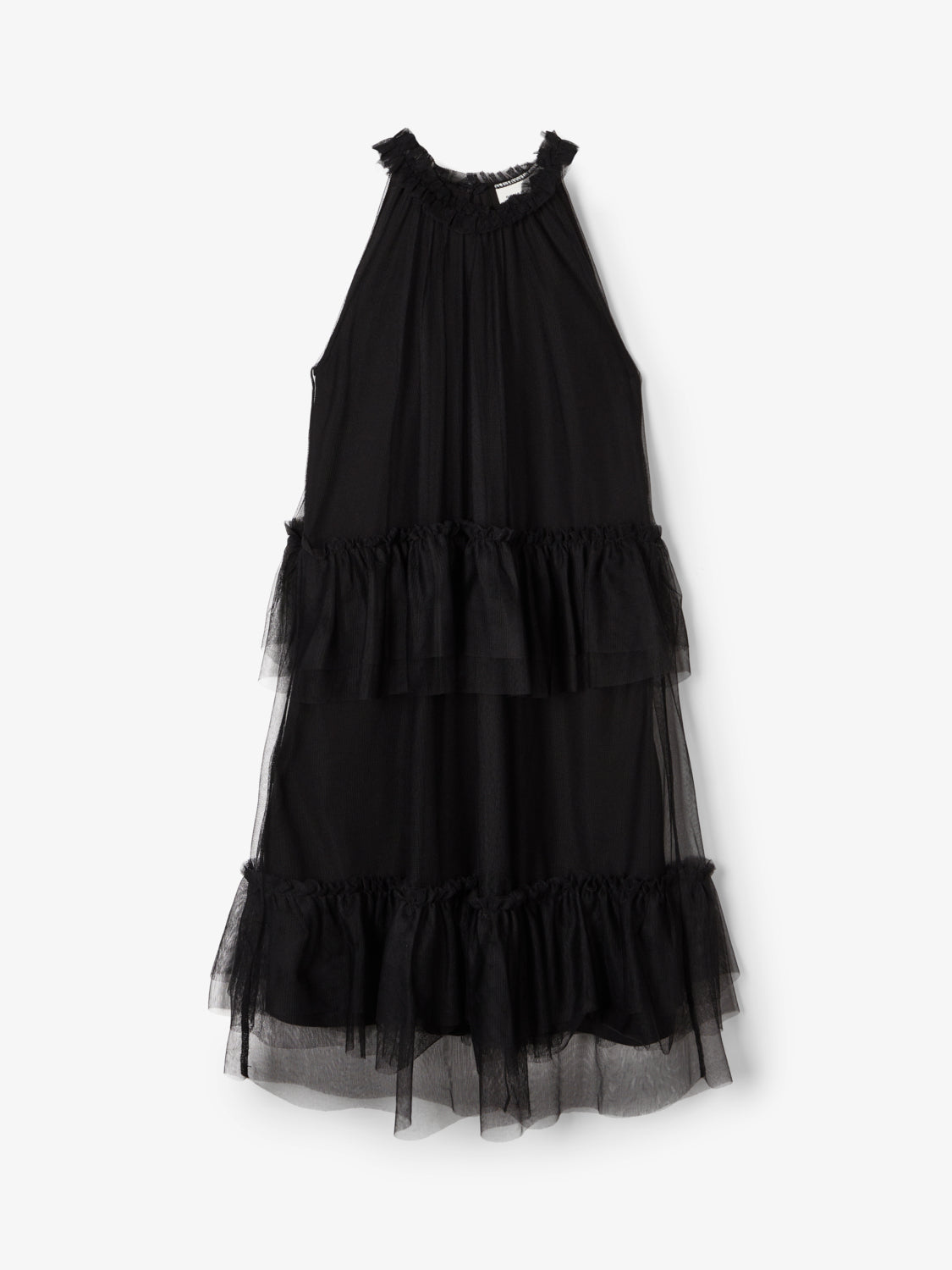 Tyllklänning - svart klänning