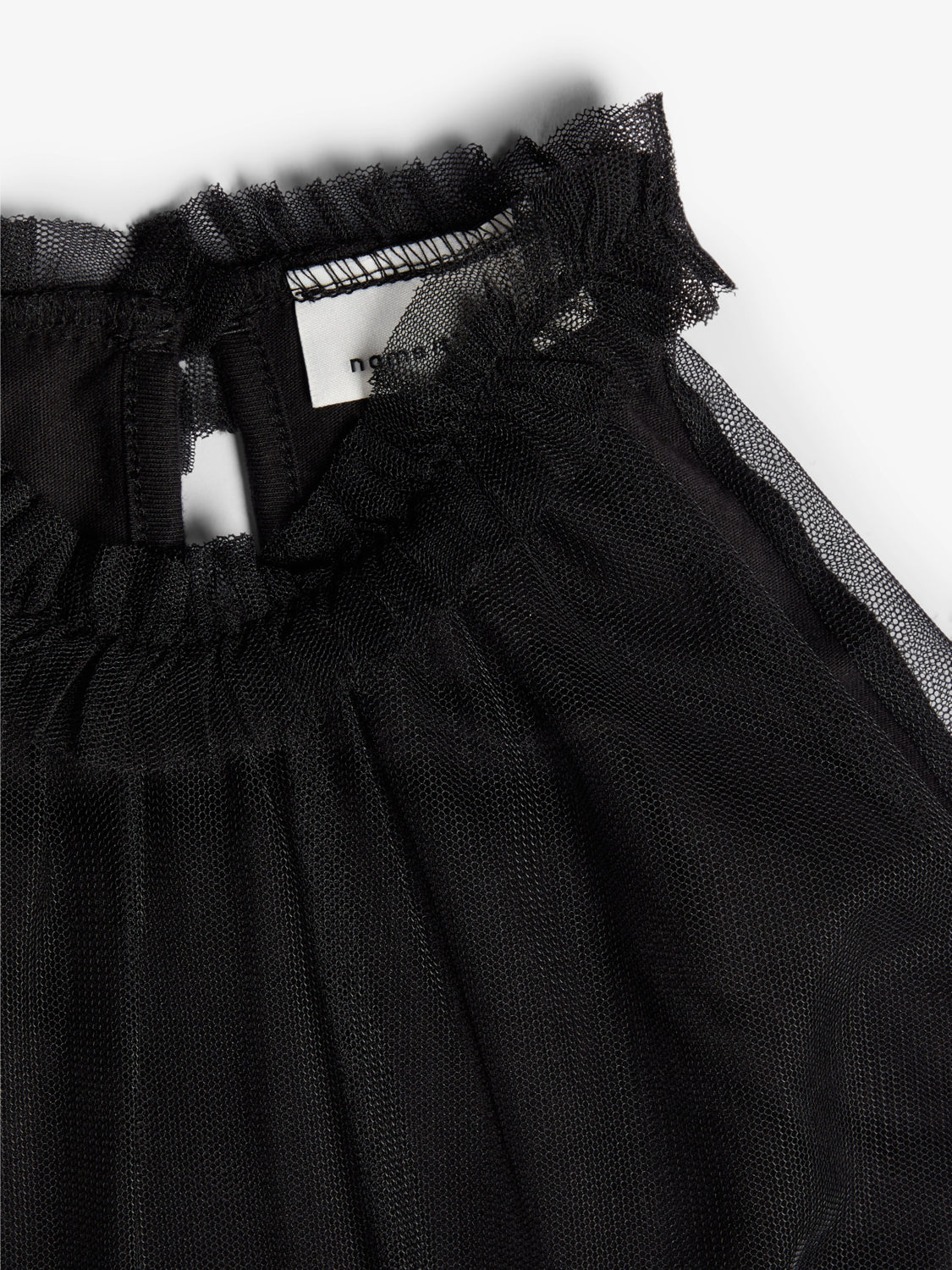Tyllklänning - svart klänning