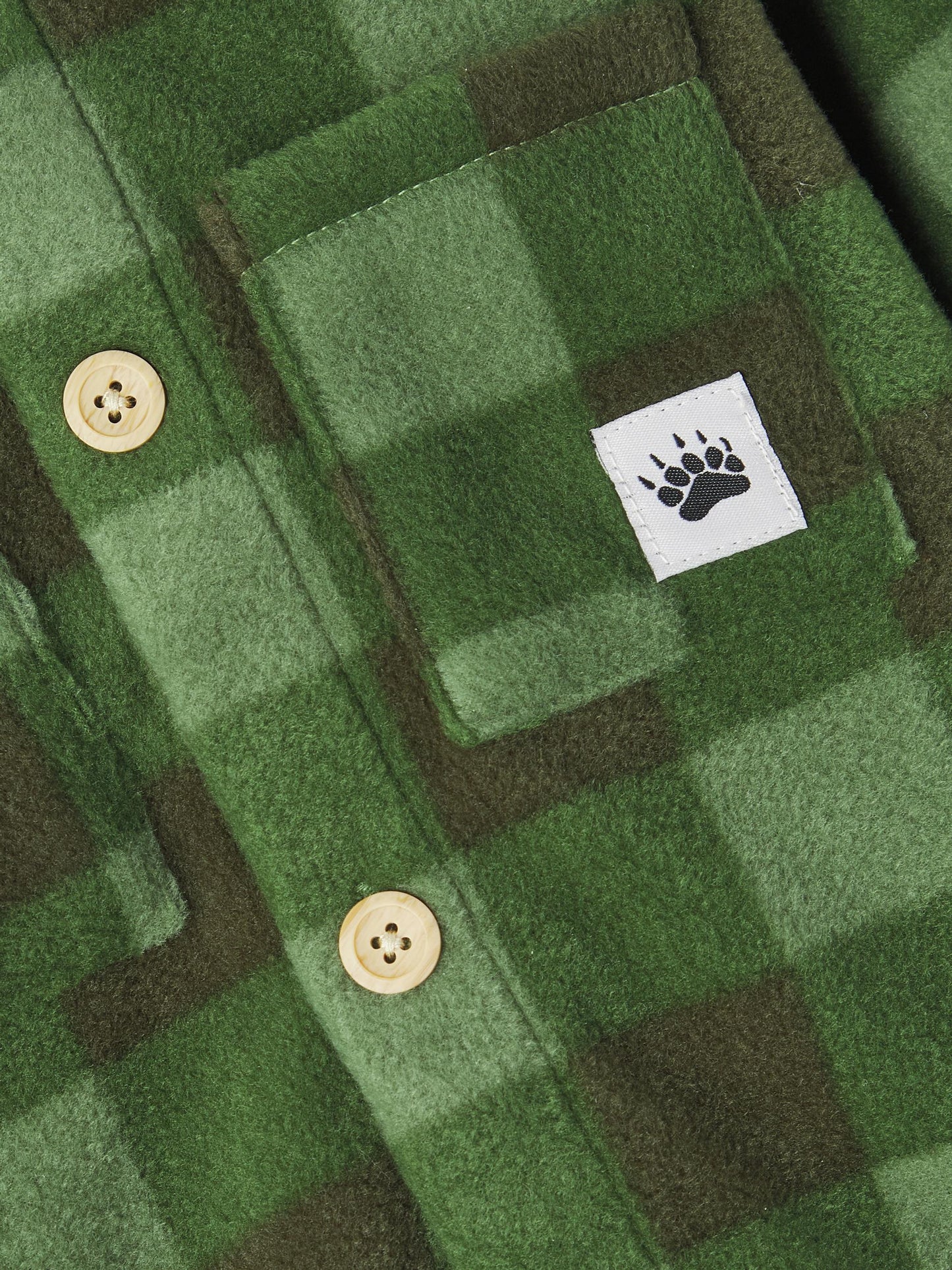 FLEECE-SKJORTA OVERSIZE