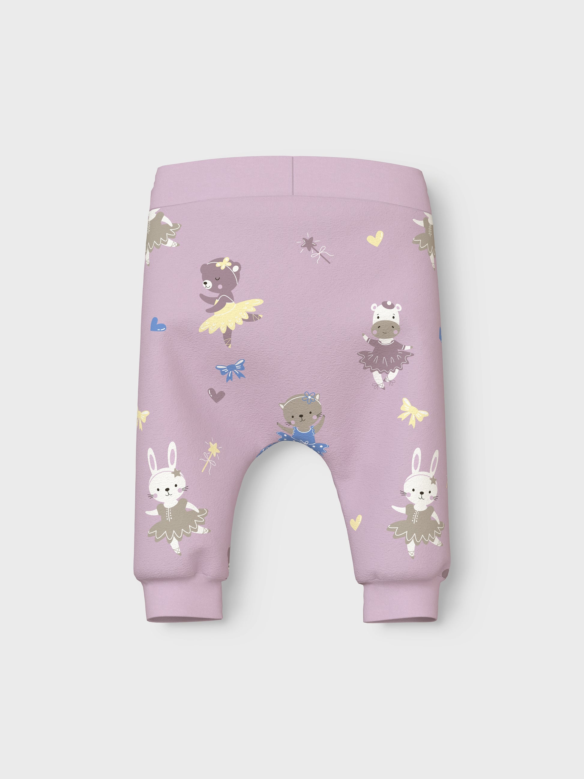 Gullig baby byxa till flicka med söta djur mönster. Bebis byxor i ekologisk bomull.
NBFVANDORA PANT BOX
13226055