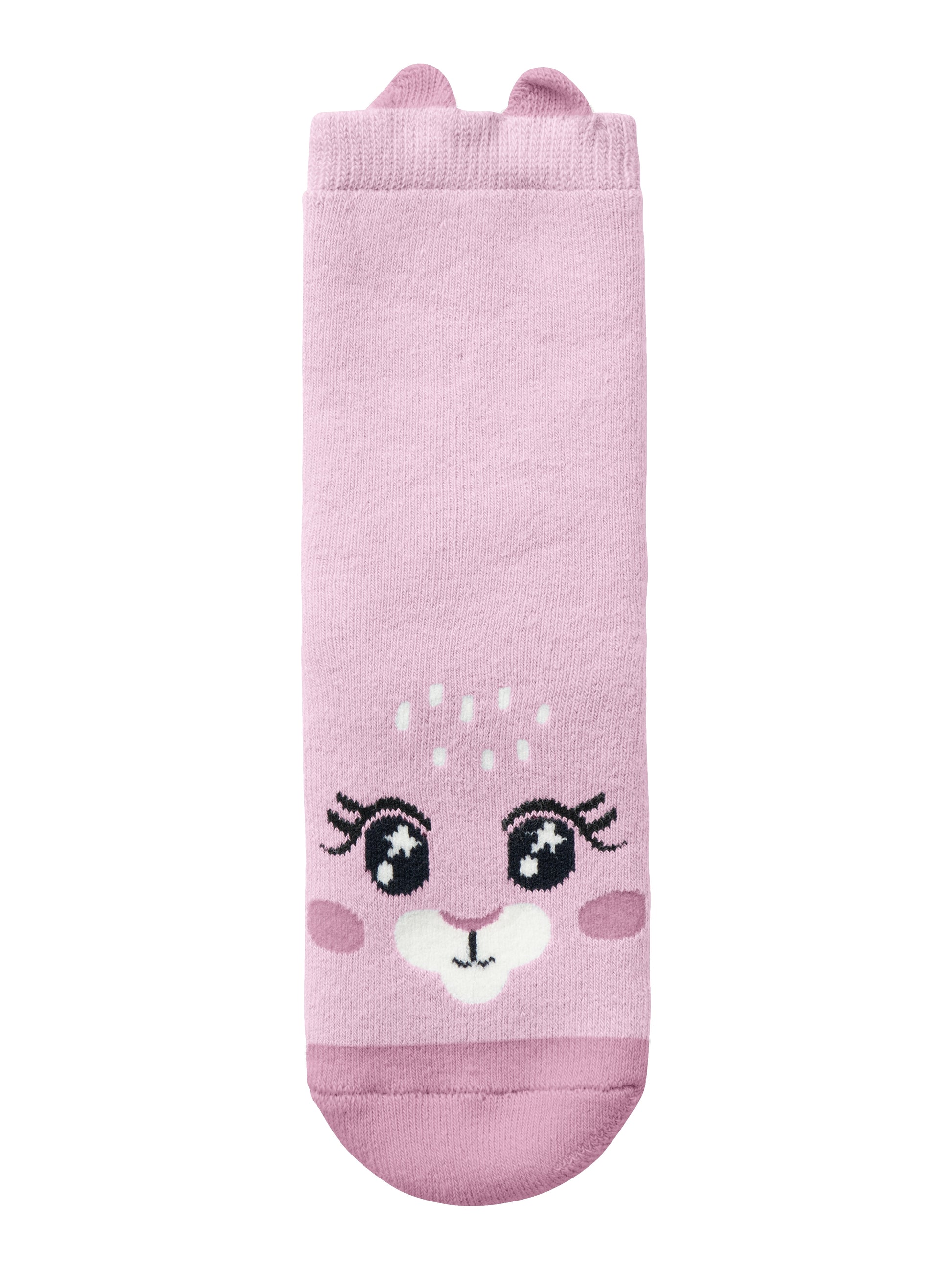 Rosa halkstrumpor från Name it i ekologisk bomull. Barn strumpor med halkpluttar.
NMFSIMMI FROTTE NON SKID SOCK
13236541