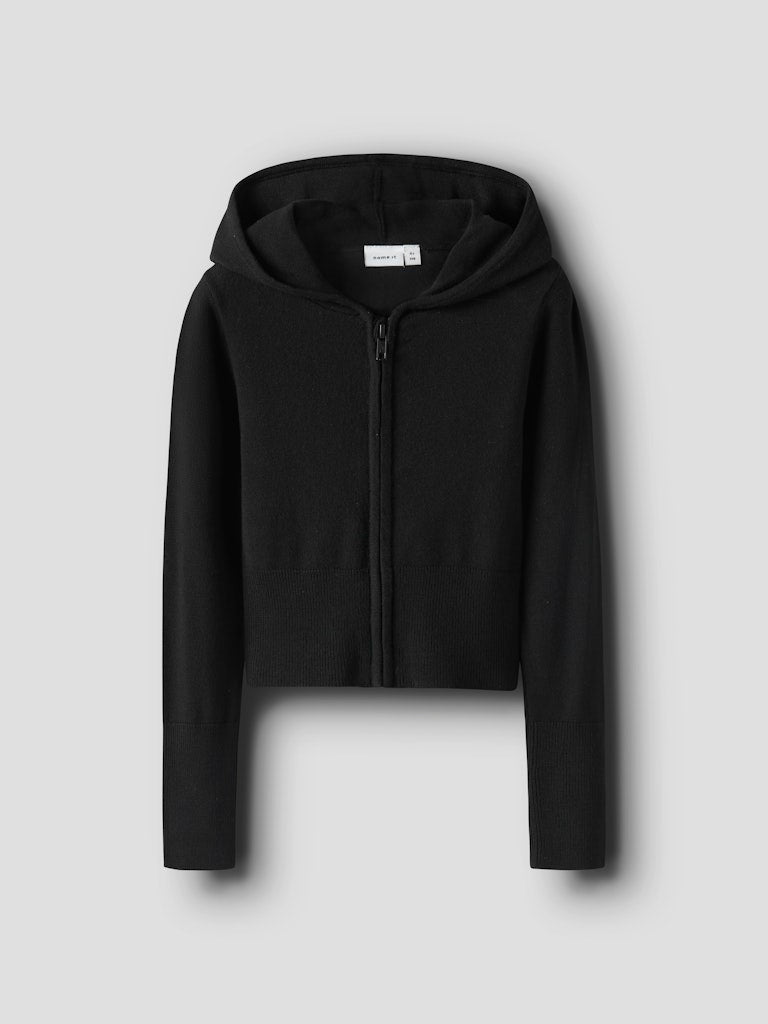Svart stickad luv jacka, cardigan till flicka. Tjej ungdomskläder från Name it.
NKFNULLARIA LS SLIM SH KNIT WH
13246488