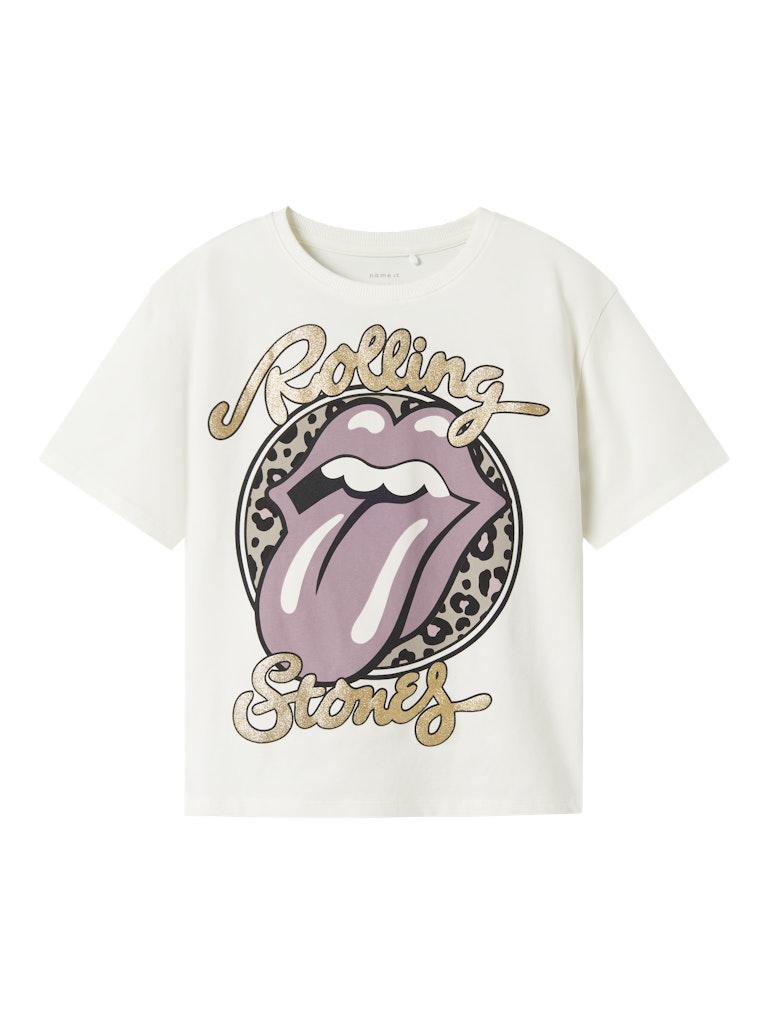 Vit Rolling Stones t-shirt till flicka. Tjej tröja med mun och tunga som bild. 
NKFSUKA ROLLINGS SS NREG TOP BOX UNV
13247137