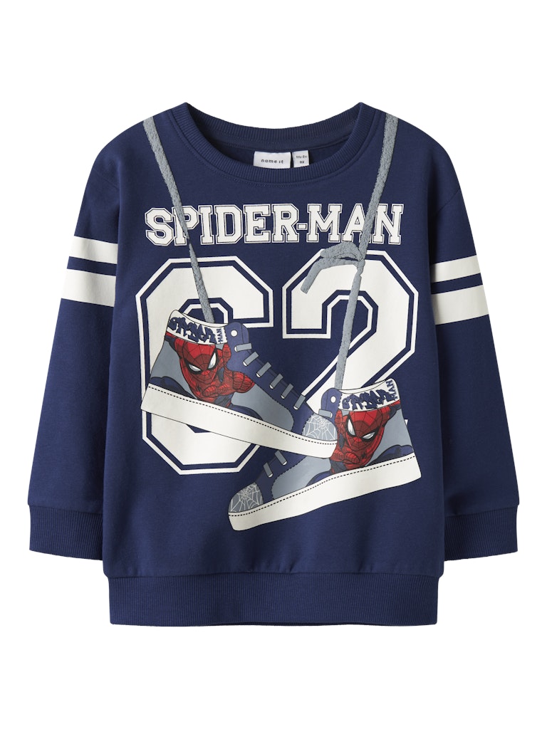 Blå spindelmannen tröja i sweat till pojke. Spiderman tröja från Name it.
NMMADAM SPIDER NREG SWEAT BRU MAR
13247174
