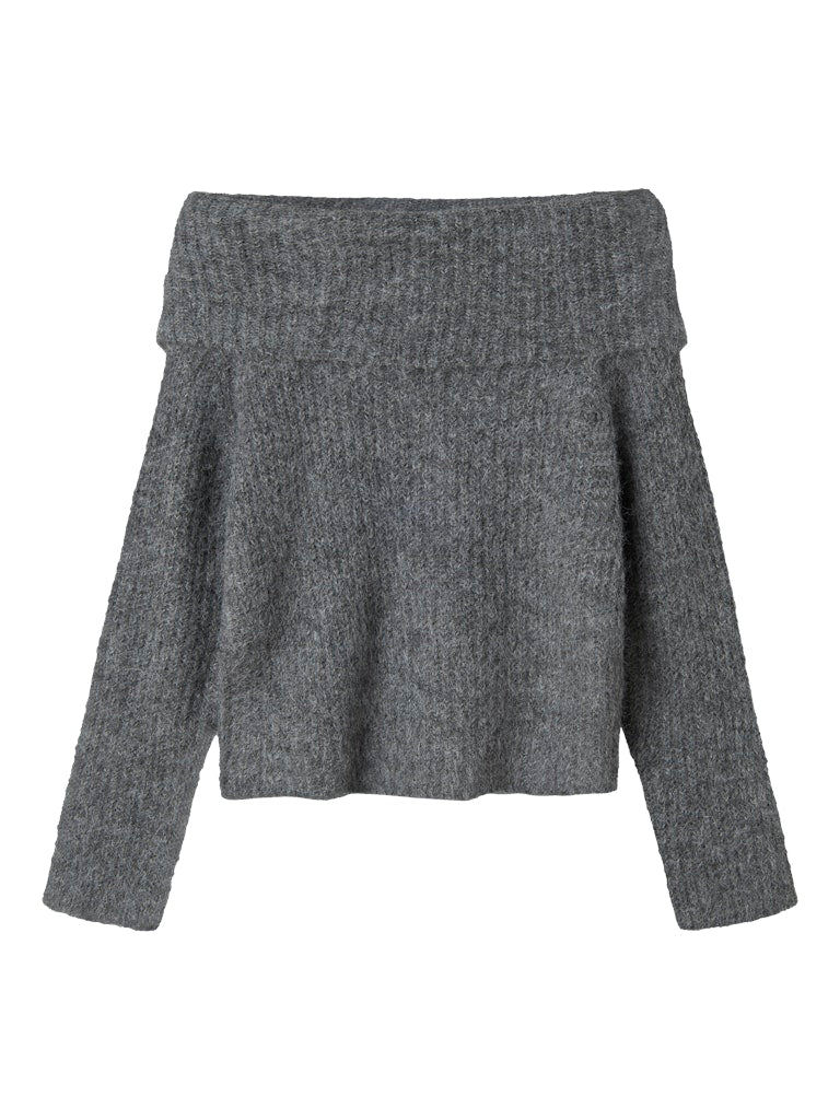 Grå stickad tröja med stor krage till ungdom tjej. Barn tröja till flicka, grov stickad från LMTD
NLFNULO LS SHORT FOLD DOWN KNIT
13247859