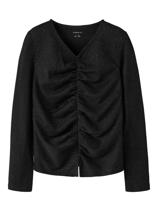 svart glittrig topp till flicka. Festkläder till tjej från Name it.
NKFODNY LS SLIM TOP
13247907