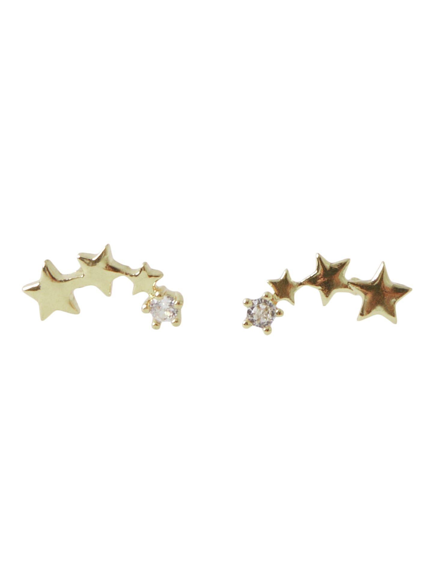 Guld färgade örhängen med stjärnor och strass. Earrings till tjej, flicka. Ungdom smycken från LMTD
NLFALHENA EARRINGS
13248203