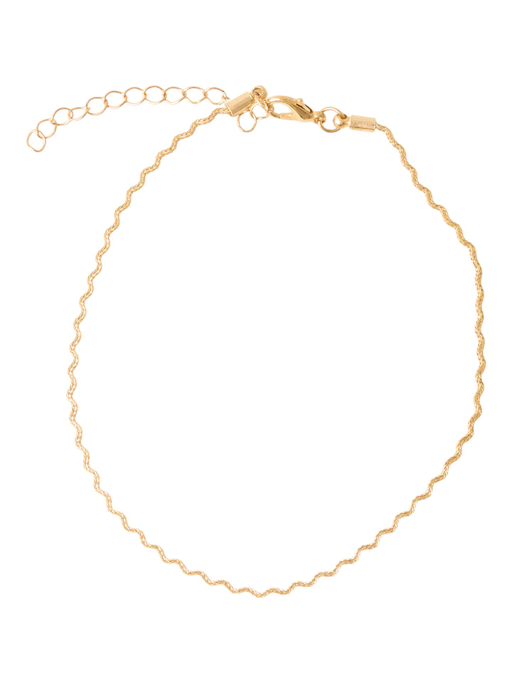 Guld färgat armband från LMTD i vågig modell till tjej. Armlänk, smycke till flicka barn och ungdom.
NLFALKES BRACELET
13248209