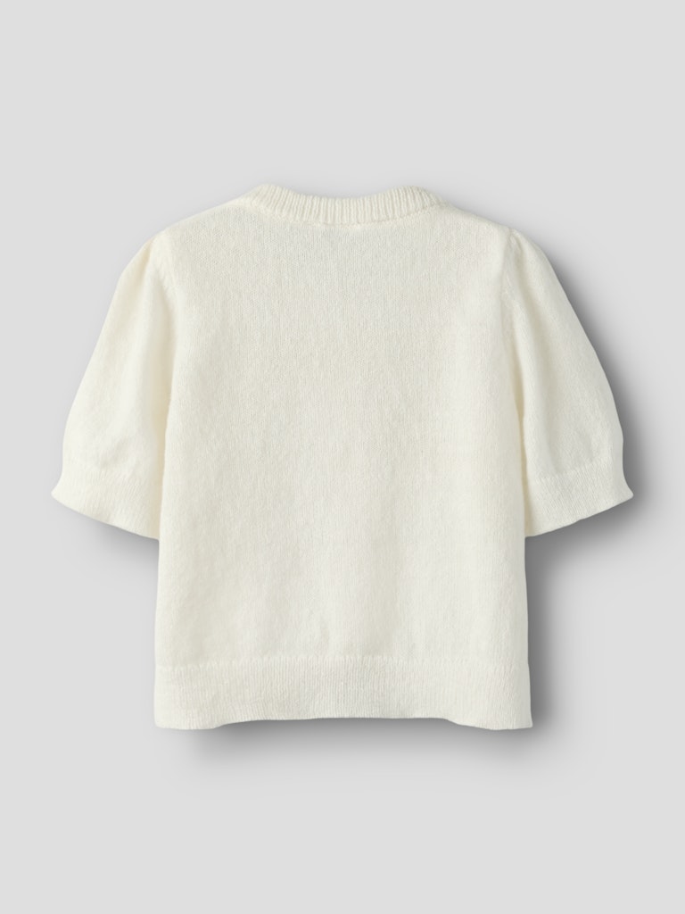 Vit stickad kofta med fina knappar till flicka. Tjej cardigan till barn och ungdom.
NKFNABETH 2/4 SL KNIT CARD
13248465