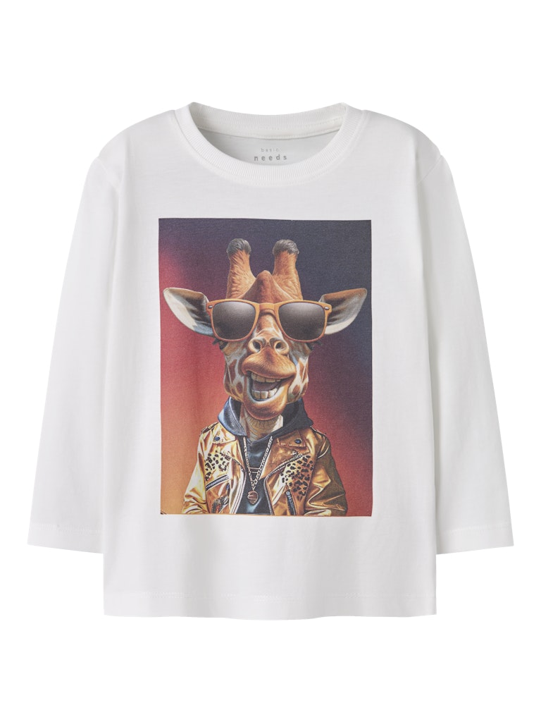 Vit långärmad t-shirt med cool giraff. Tröja till pojke med roligt djur.
NMMVOTO LS NREG TOP
13238400