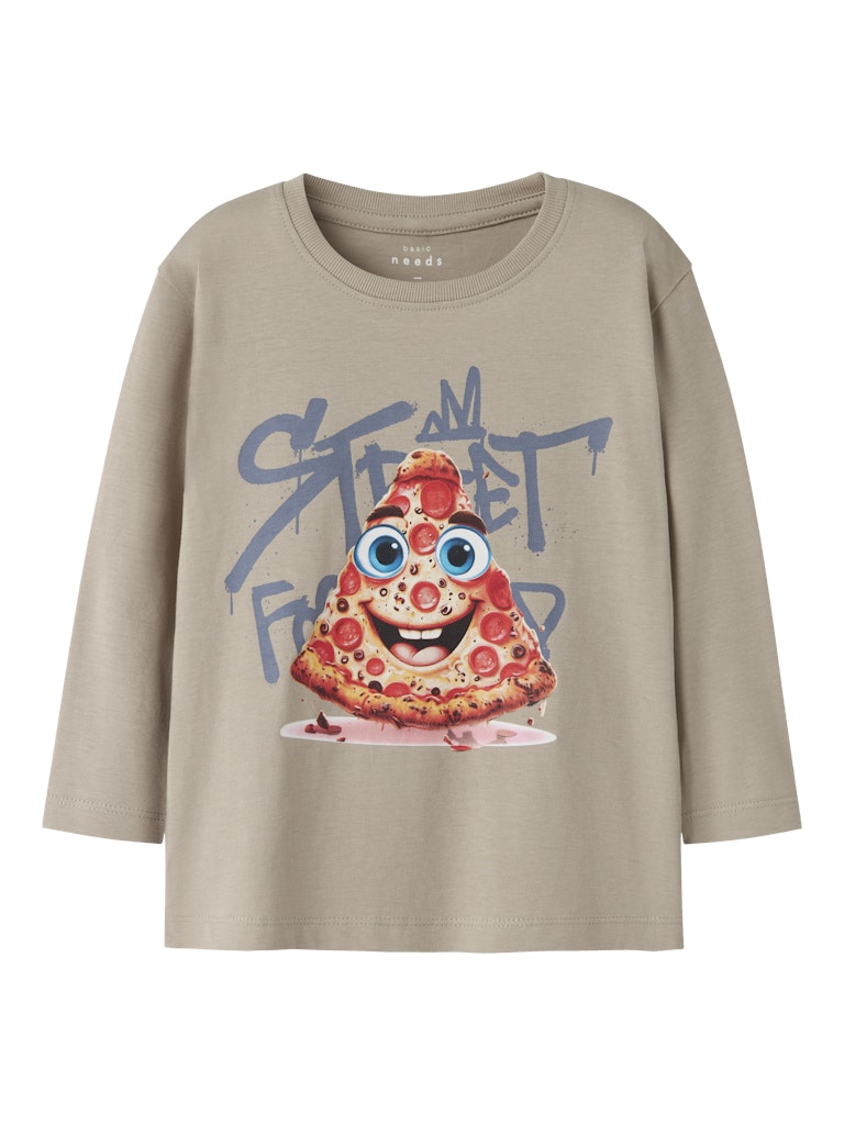 Beige långärmad t-shirt med pizza slice. Tröja till pojke med roligt mat motiv.
NMMVOTO LS NREG TOP
13238400