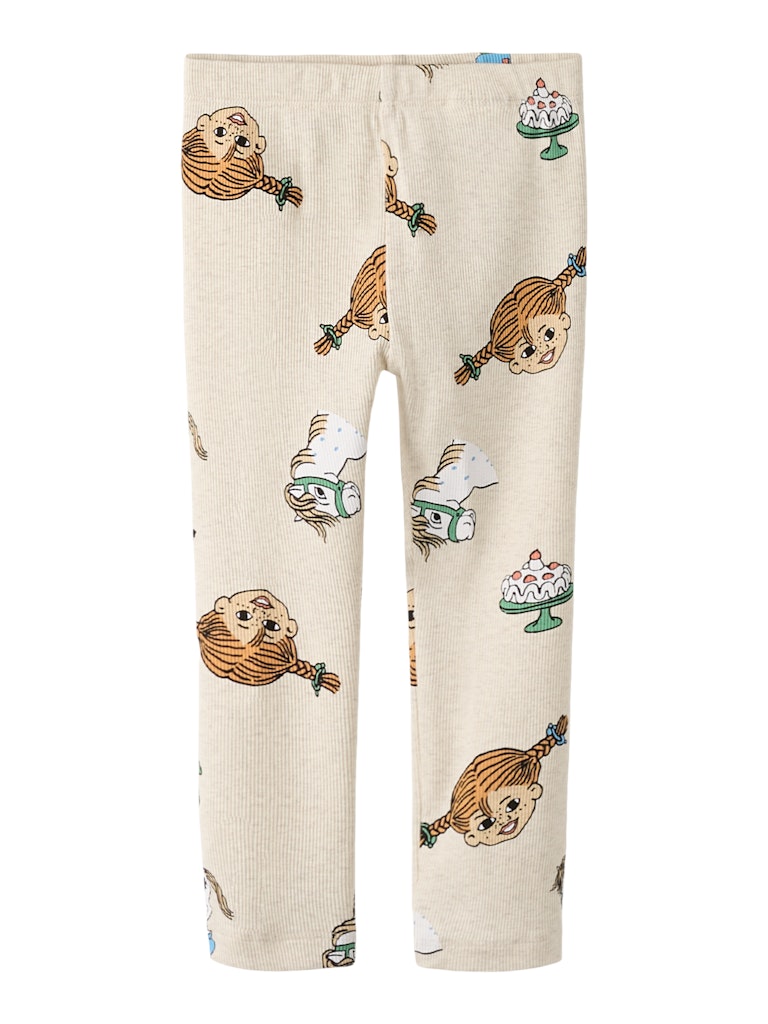 Pippi Långstrump byxor, ribbade leggings med pippi och Lilla Gubben.
NMFSOCA PIPPI LEGGING SKY
13254864