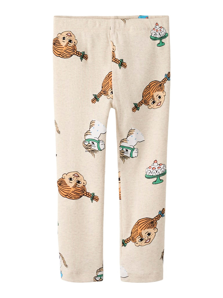 Pippi Långstrump byxor, ribbade leggings med pippi och Lilla Gubben.
NMFSOCA PIPPI LEGGING SKY
13254864