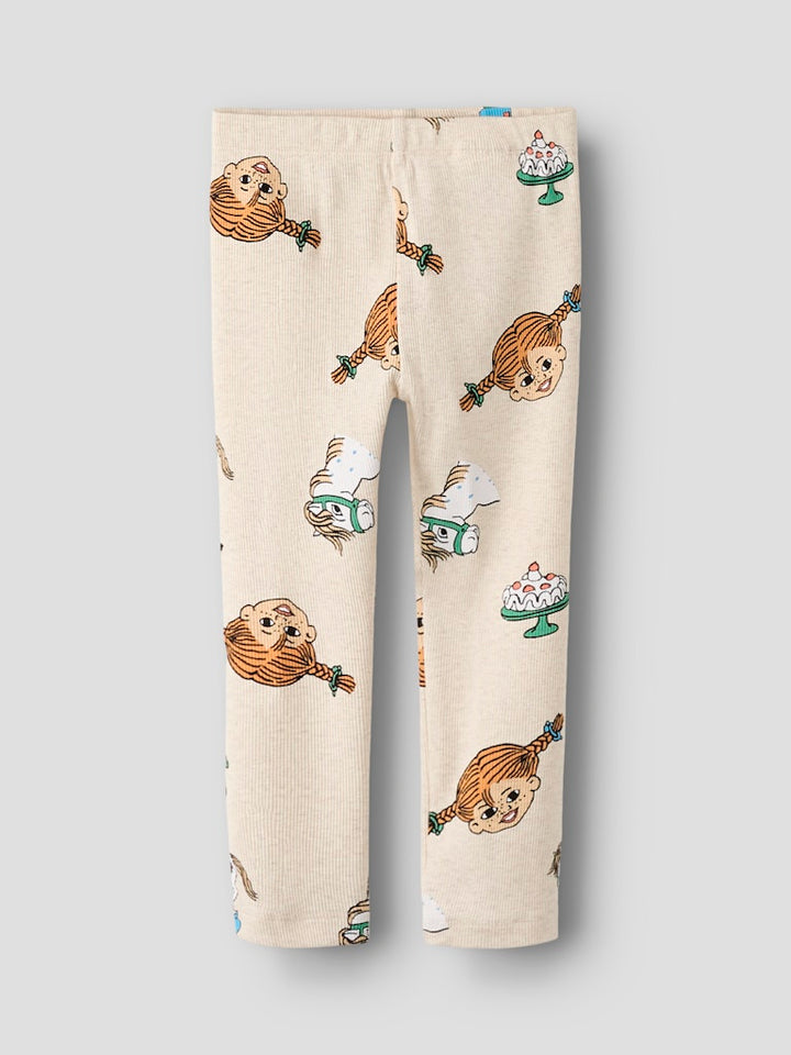 Pippi Långstrump byxor, ribbade leggings med pippi och Lilla Gubben.
NMFSOCA PIPPI LEGGING SKY
13254864
