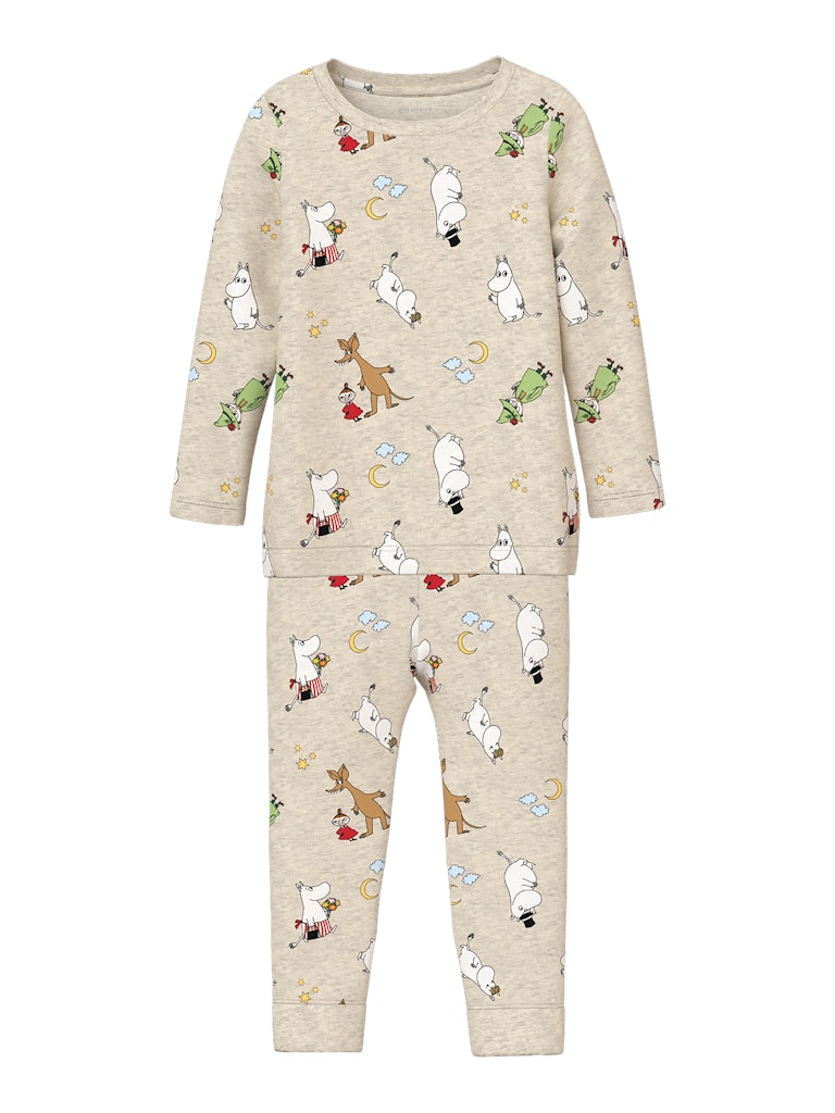 Söt Mumin pyjamas till flicka och pojke. Moomin två delad pyjamas från Name it. Unisex modell nightset.
NMNSEMOL MOOMIN LS NIGHTSET VDE
13254869