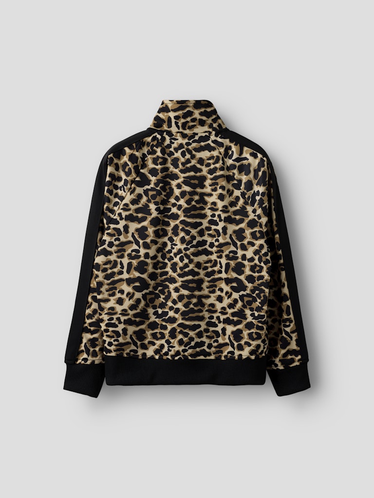 Snygg leopard mönstrad zip tröja med dragkedja i halsen till flicka. Tjej tröja i svart, beige och brunt från Name it.
NKFRONJA LS NREG TOP
13256147