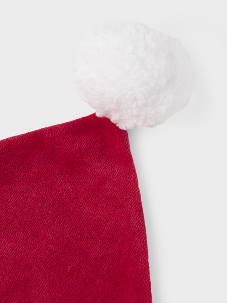 Röd tomte luva till barn, nisse mössa till flicka och pojke. Röd ed vit lurvig kant och tofs. Ekologisk bomull.
NMMRISTMAS HAT
13196948