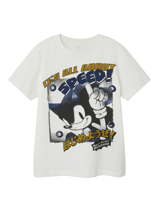 Kortärmad t-shirt med Sonic som är älskad av så många.