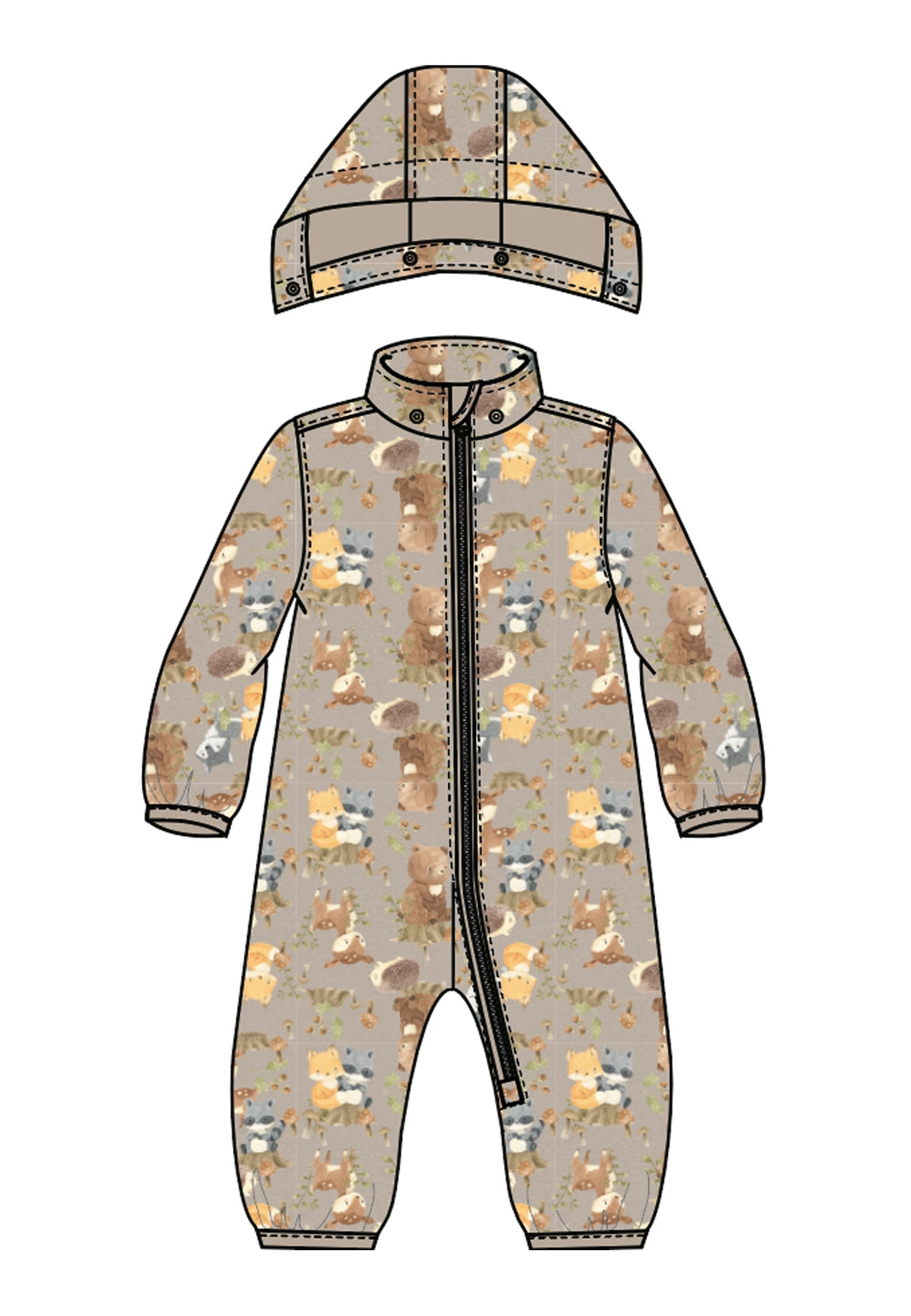 Softshell Overall Baby