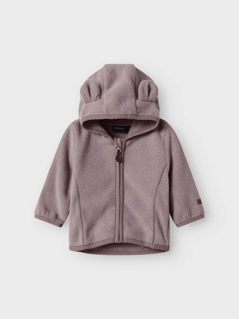 Rosa bebis fleece jacka till baby flicka. Sött fleecejacka med luva och öron.
NBNMEEKO FLEECE JACKET MELANGE
13243867