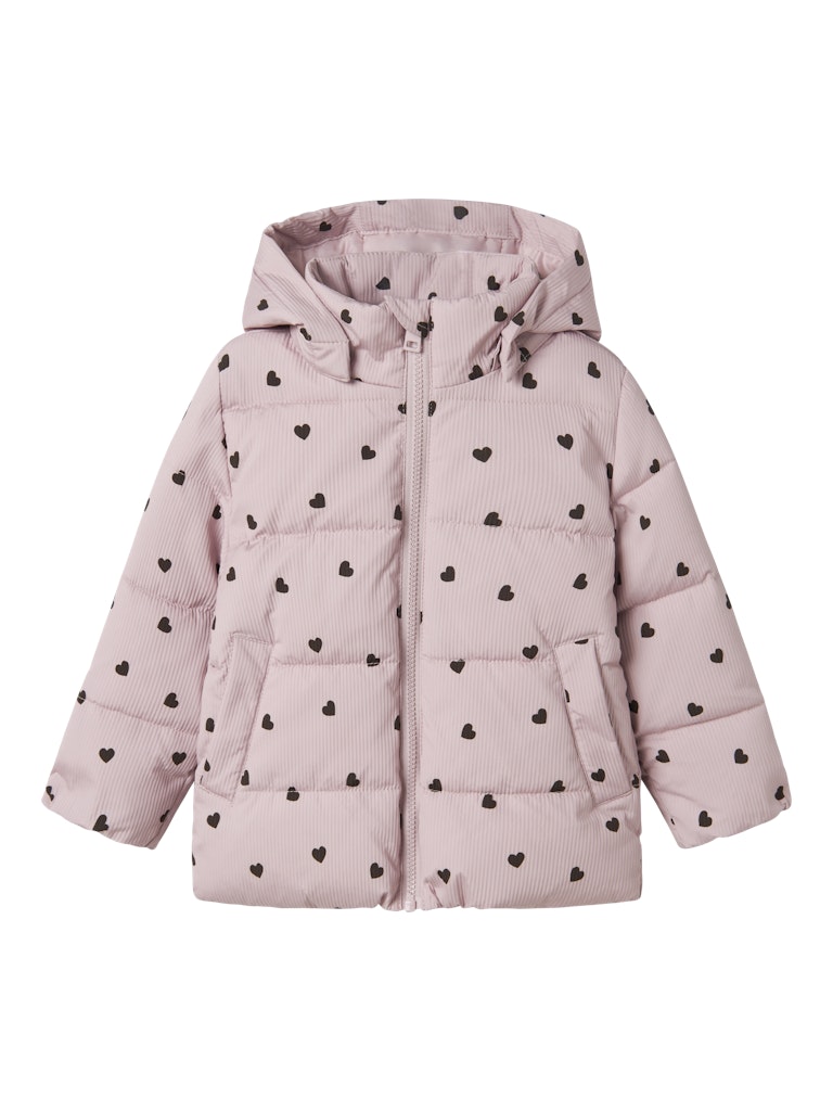 Söt rosa vinter jacka till flicka. Höst jacka med små hjärtan på från Name it.
NMFMONDAY PUFFER JACKET
13243667