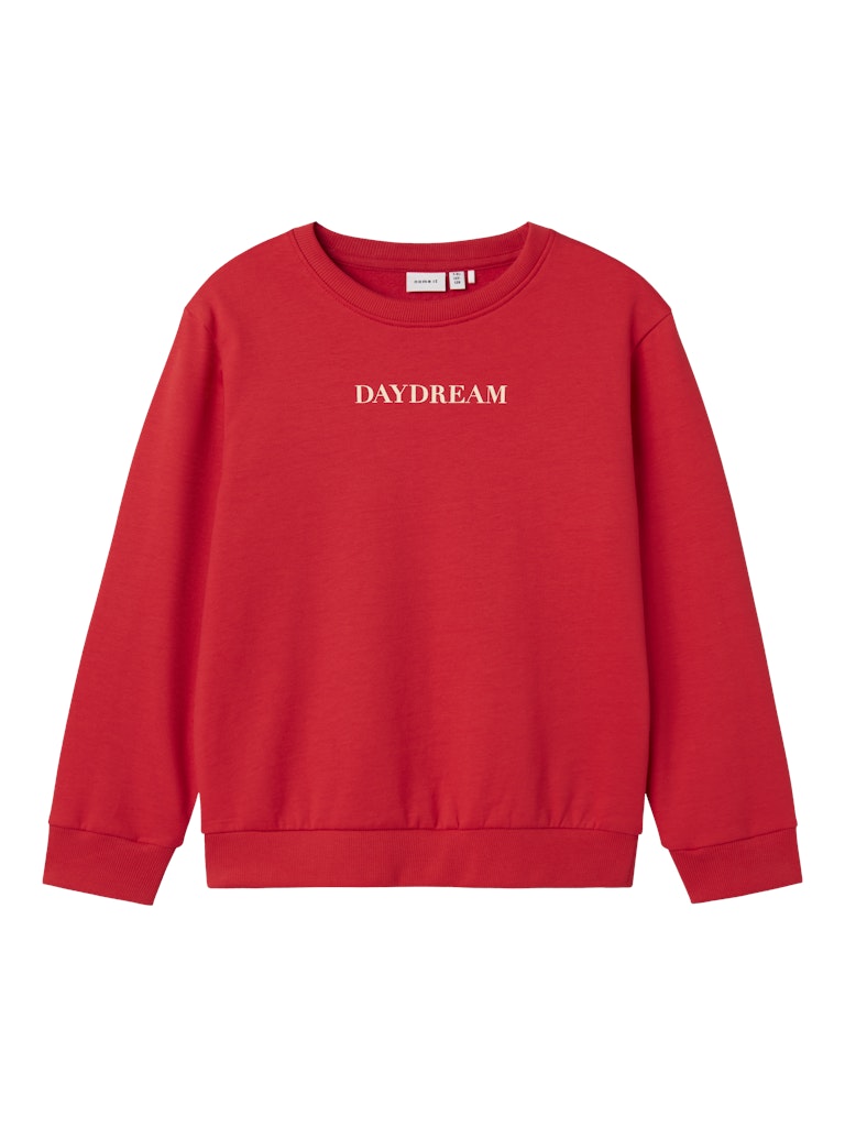 Röd sweat tröja med texten Daydream till tjej. Långärmad sweatshirt till flicka.
NKFNORIANA LS NREG SWE BRU PB
13244922