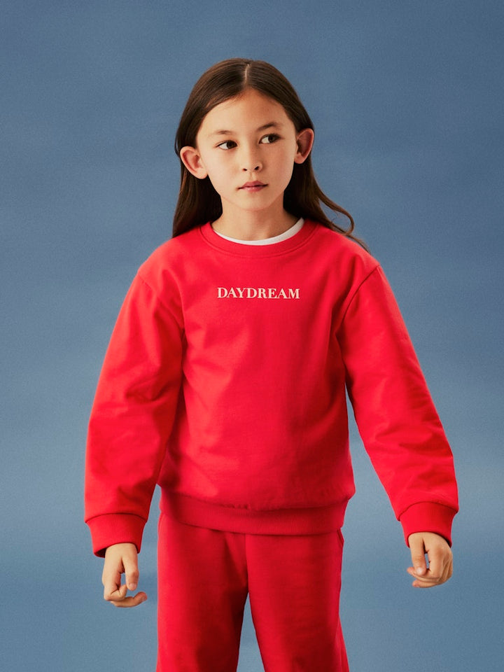 Röd sweat tröja med texten Daydream till tjej. Långärmad sweatshirt till flicka.
NKFNORIANA LS NREG SWE BRU PB
13244922