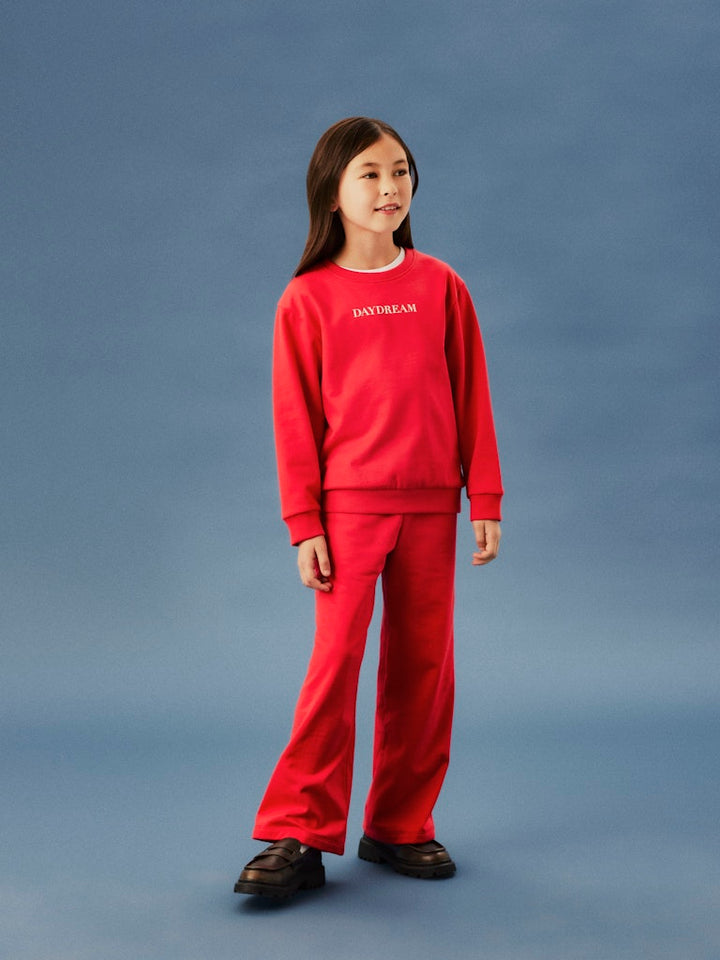 Röd sweat tröja med texten Daydream till tjej. Långärmad sweatshirt till flicka.
NKFNORIANA LS NREG SWE BRU PB
13244922