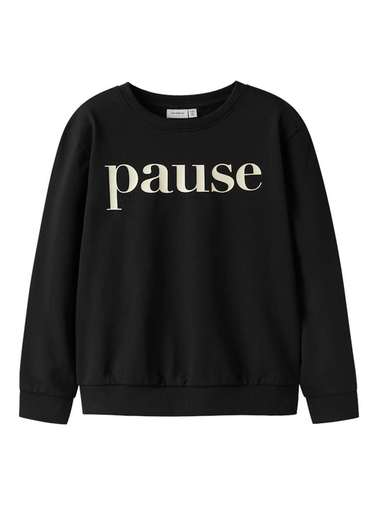 Svart sweat tröja med texten Pause till tjej. Långärmad sweatshirt till flicka.
NKFNORIANA LS NREG SWE BRU PB
13244922