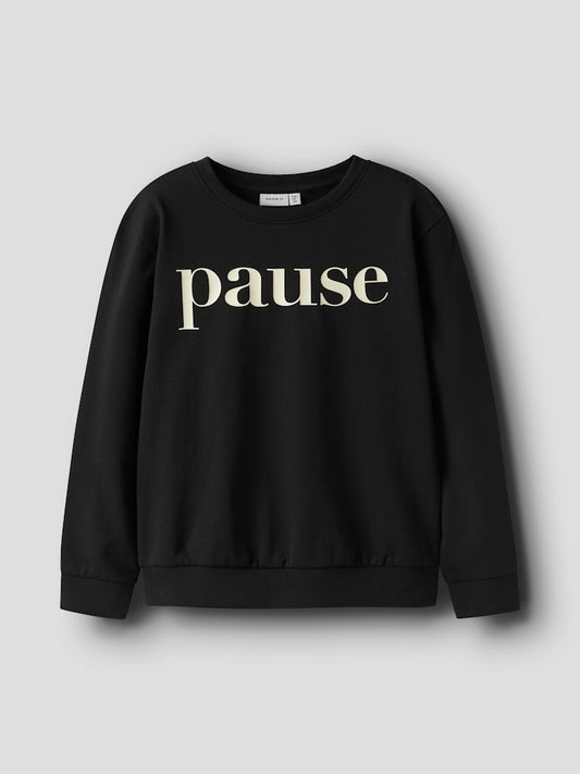 Svart sweat tröja med texten Pause till tjej. Långärmad sweatshirt till flicka.
NKFNORIANA LS NREG SWE BRU PB
13244922
