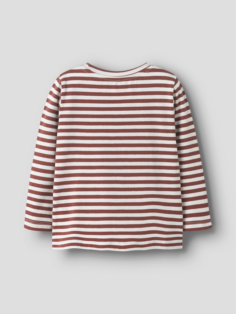 Brun randig tröja med lastbil till pojke.
NMMNITU LS TOP PB
13244926