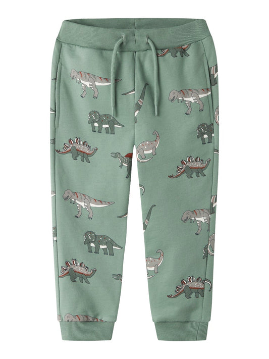 Grön mys byxa till pojke med dinosaurier. Joggers med print.
NMMNENEAN SWE PANT BRU PB
13244927