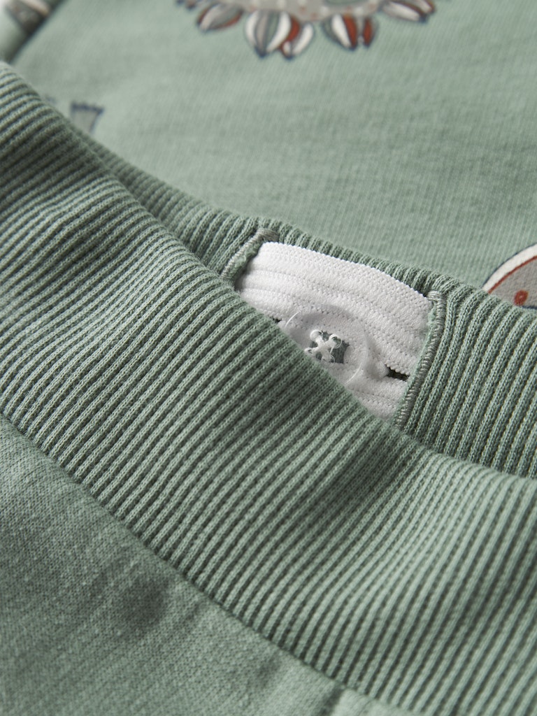 Grön mys byxa till pojke med dinosaurier. Joggers med print.
NMMNENEAN SWE PANT BRU PB
13244927