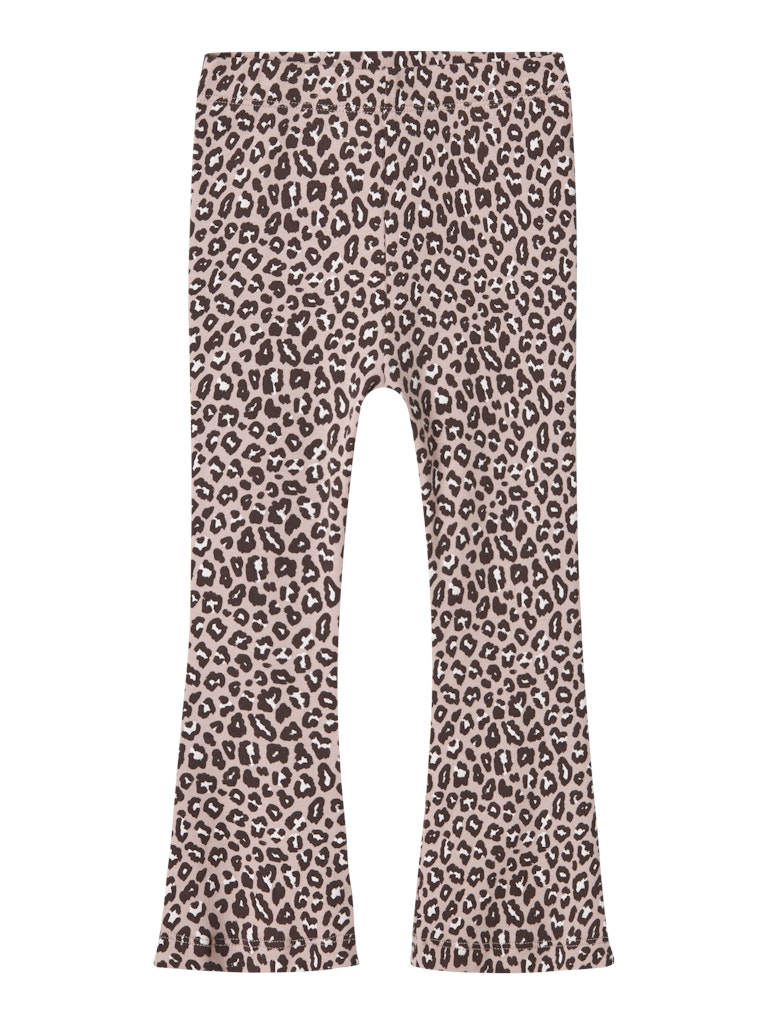 Rosa flared utsvängda leopard mönstrade byxor till flicka. Tjej leggings i ekologisk bomull från Name it.
NMFLEOANA FLARED LEGGING
13245368