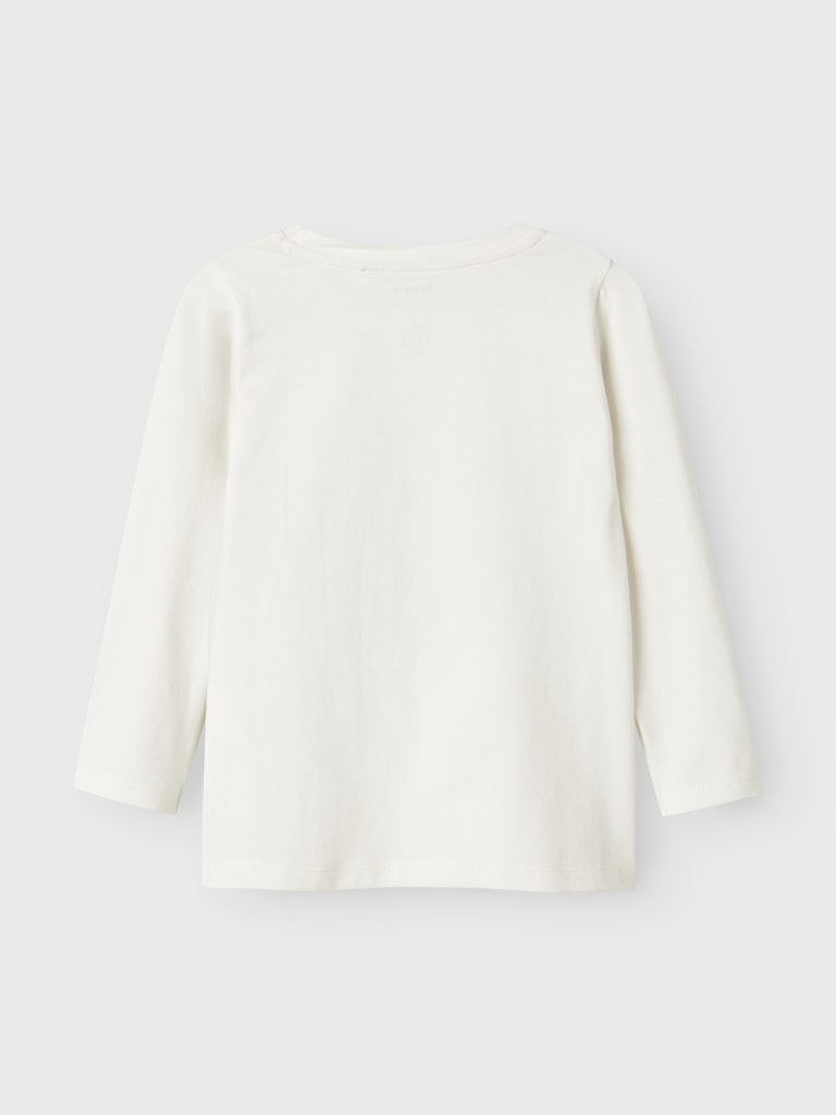 Vit långärmad tröja till flicka. Söt t-shirt med cupcake  och tårta i ekologisk bomull.
NMFNICHOLA LS TOP BOX
13246640
