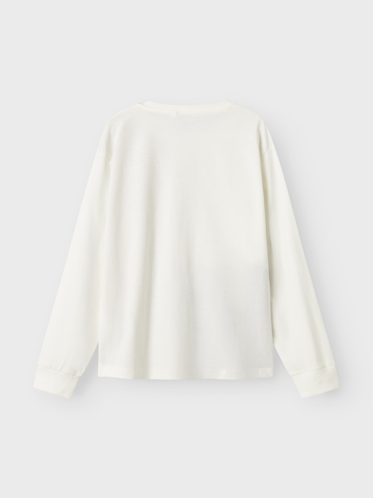 Blockfärgad Långärmad t-shirt
