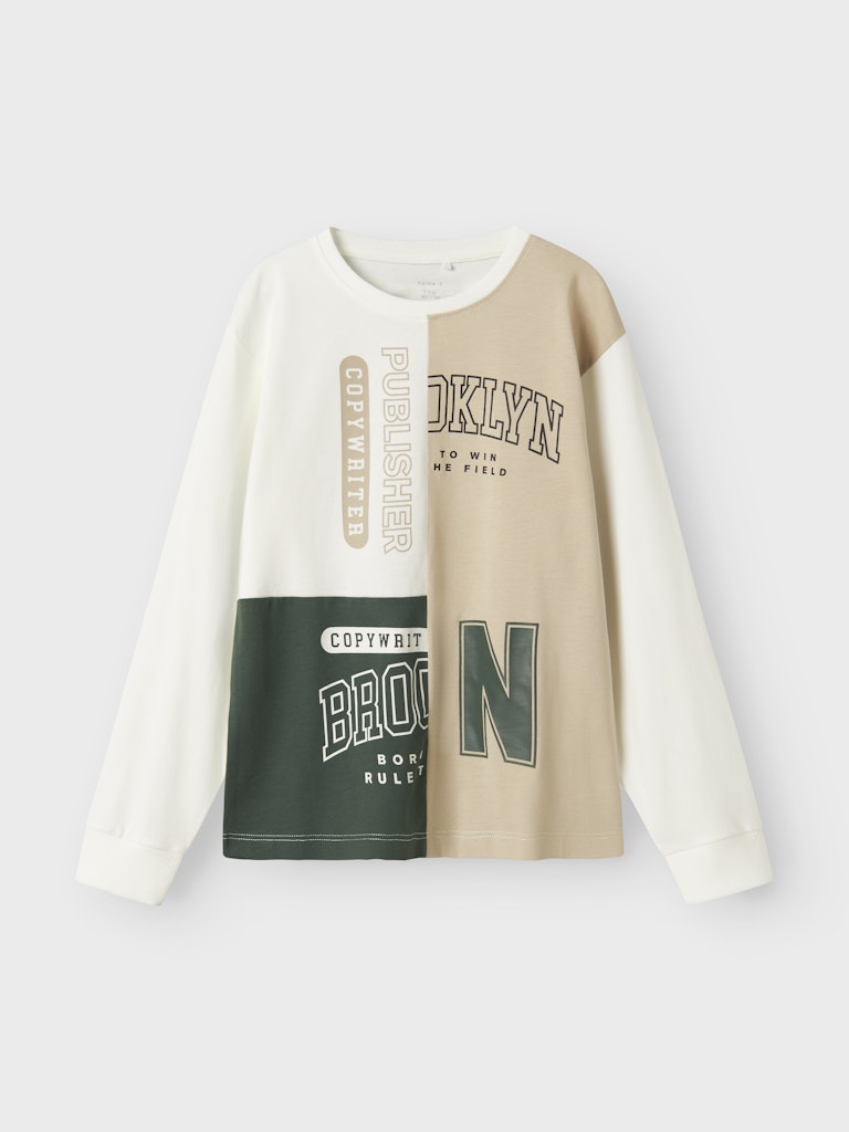 Långärmad T-shirt till pojke. Blockfärgad tröja Broklyn. Ekologiska barnkläder från Name it.
NKMNIVAN LS NREG TOP
13246694