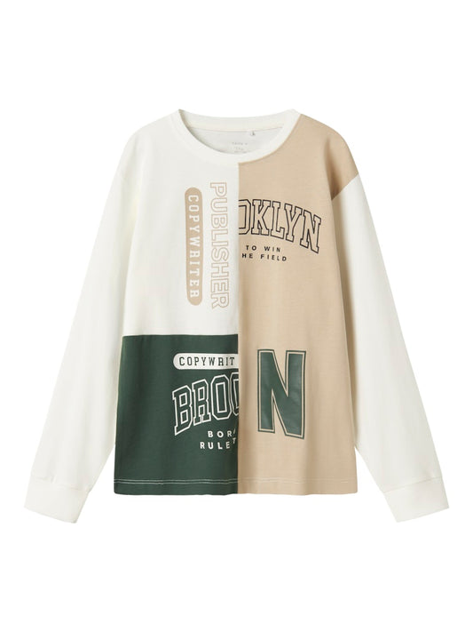Långärmad T-shirt till pojke. Blockfärgad tröja Broklyn. Ekologiska barnkläder från Name it.
NKMNIVAN LS NREG TOP
13246694