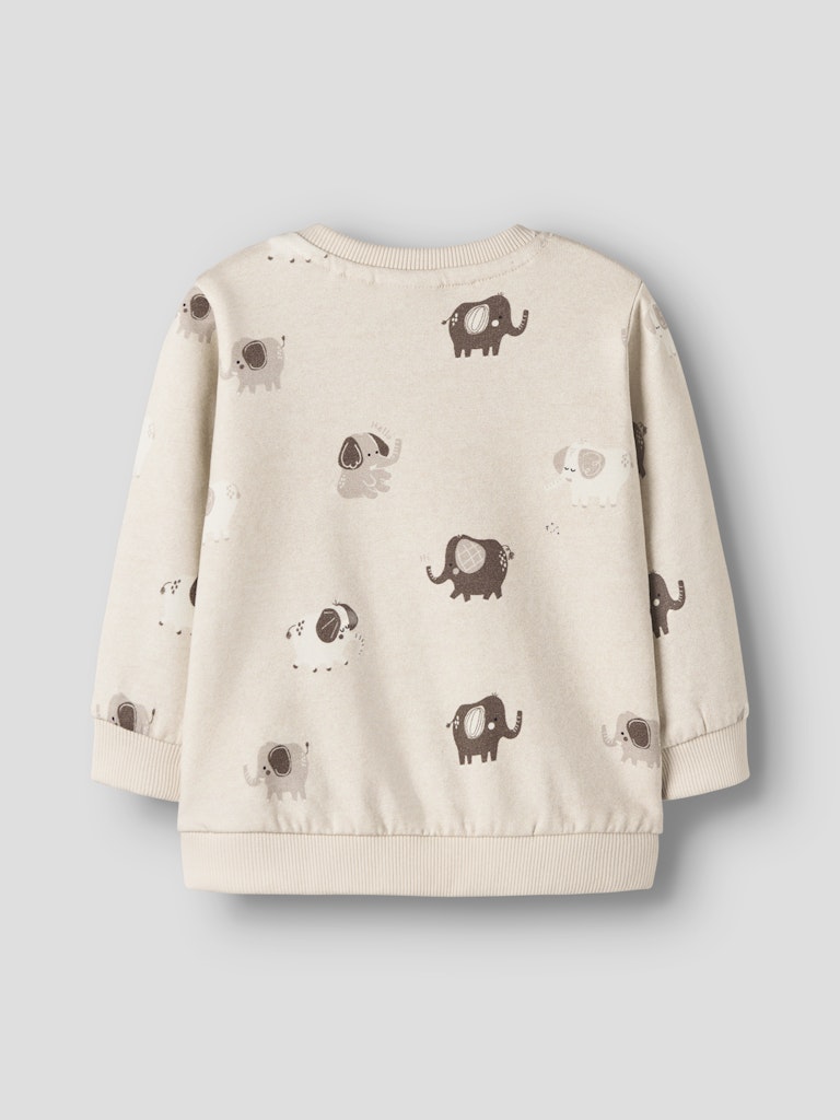 Beige baby tröja i sweat till bebis flicka och pojke. Ekologiska babykläder från Nameit.
NBNOHAPI LS SWEAT BRU
13246738