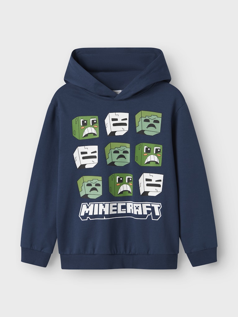 Blå Minecraft hoodie till pojke. Cool tröja i sweat kvalitet från Name it.
NKMSAAG MINECRAFT NREG SWEAT WH BRU BFU
13247225