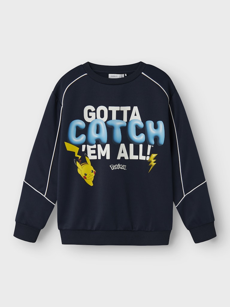 Blå Pokemon tröja i sweat lite tjockare kvaliet. PokemonTröja till pojke, kille.
NKMSIDNEY POKEMON NREG POLY SWEAT SKY
13247268