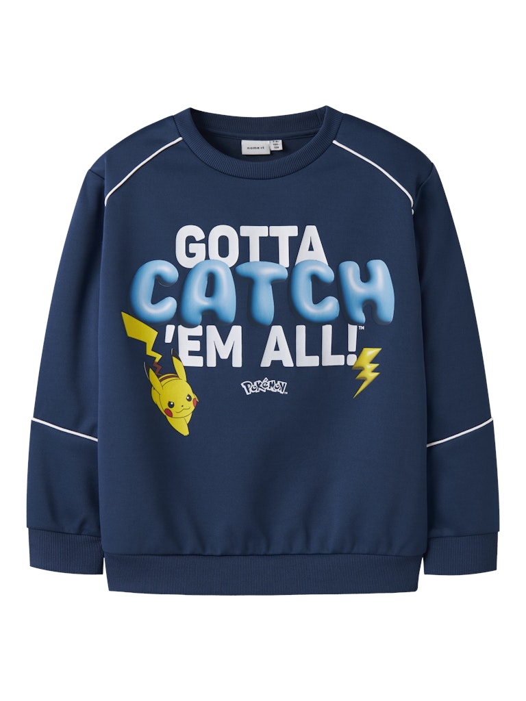 Blå Pokemon tröja i sweat lite tjockare kvaliet. PokemonTröja till pojke, kille.
NKMSIDNEY POKEMON NREG POLY SWEAT SKY
13247268