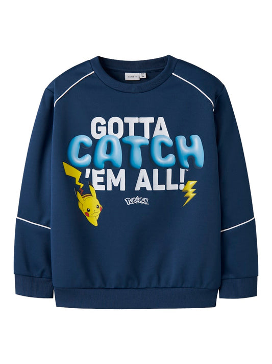 Blå Pokemon tröja i sweat lite tjockare kvaliet. PokemonTröja till pojke, kille.
NKMSIDNEY POKEMON NREG POLY SWEAT SKY
13247268