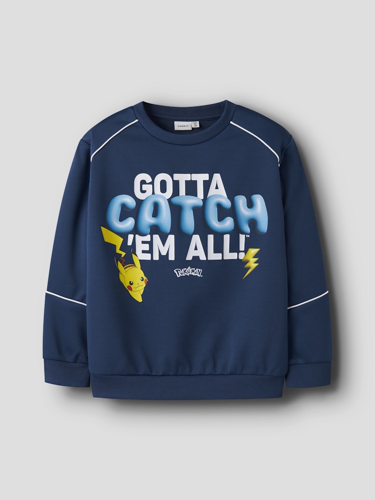 Blå Pokemon tröja i sweat lite tjockare kvaliet. PokemonTröja till pojke, kille.
NKMSIDNEY POKEMON NREG POLY SWEAT SKY
13247268